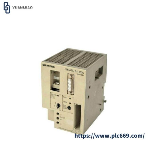 SIEMENS 6ES5100-8MA02 CPU 100 Industrial Central Processing Unit