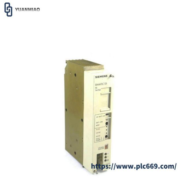 SIEMENS 6ES5951-7LD12 Power Supply Unit for Industrial Automation