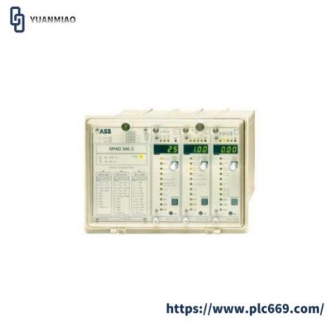 ABB SPAD346C3 Differential Relay: Precision in Power Control