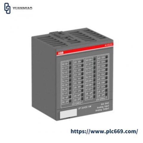 ABB AX522 1SAP250000R0001 Analog Input Output Module - Economical, Scalable Automation Solution