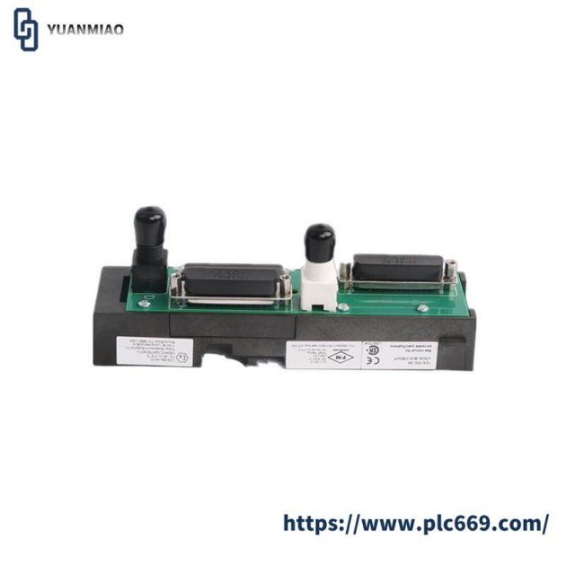 Emerson KJ4001X1-NA1 REV:C - Dual Right Cable Extender for DeltaV Systems