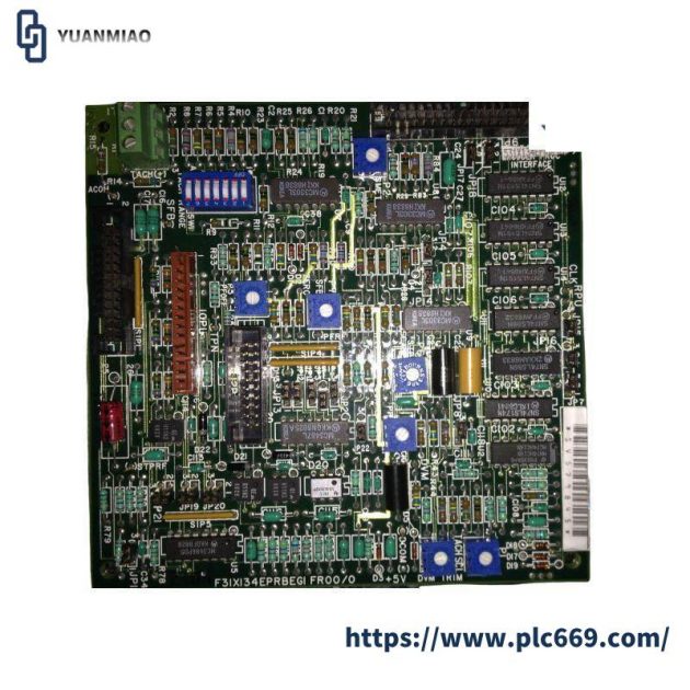 GE F31X134EPRBEG1: Processor Interface Card PCB - Advanced Industrial Control Solutions