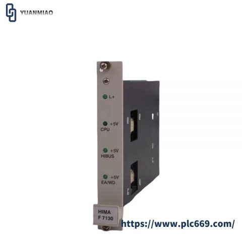 HIMA F7130 Power Distribution Module, High Performance, Reliable Control Solutions