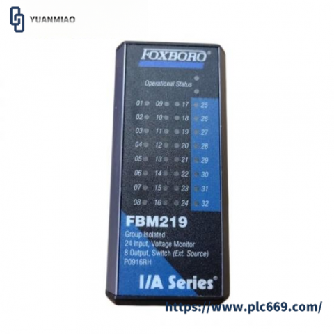 FOXBORO FBM219 RH916RH - High-Performance I/O Module for Industrial Automation