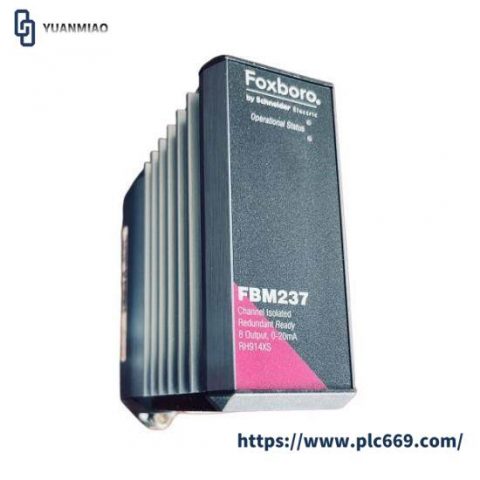 Foxboro FBM237 RH914XS Channel Isolated 8 Input Control Module