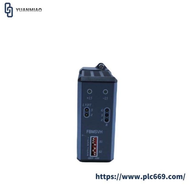 FOXBORO FBMSVH Control Module for Industrial Automation Systems