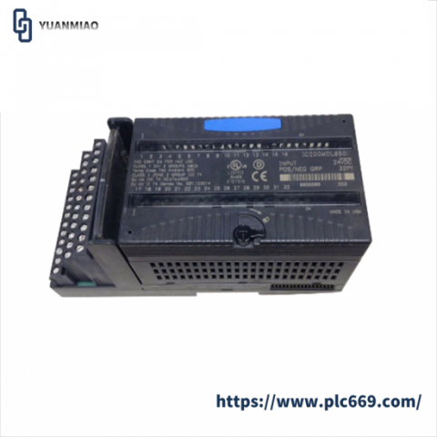 GE FANUC IC200MDL650C - Discrete Input Module for Industrial Control Systems