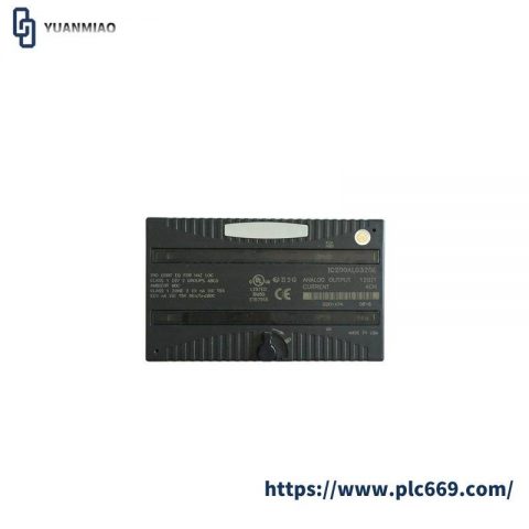 GE IC200ALG320: High-Performance Output Module for Industrial Automation