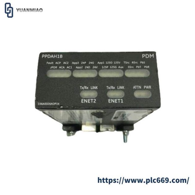 GE IS220PPDAH1A PLC I/O Pack, High Performance Industrial Automation Module