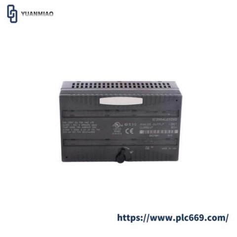 GE Fanuc IC200ALG326 Analog Output Module: Industrial Automation Excellence