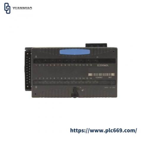 General Electric IC200MDL643 - Discrete Input Module for Industrial Control Systems