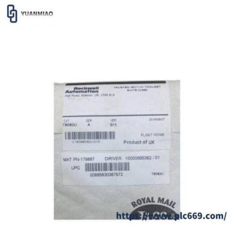 AB ICS T8082U New PLC Module, Industrial Control Systems