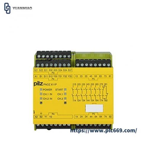 PILZ 777080 Safety Relay - 24VAC & 24VDC, Advanced Industrial Safety Solution