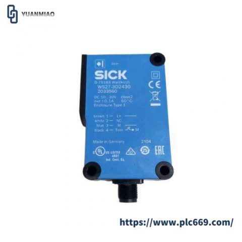 SICK WES-3D-2430 Photoelectric Sensors: Precision Detection for Industry 4.0