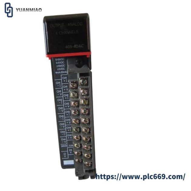 SIEMENS 405-4DAC: 4-Channel Analog Input Module for Industrial Control