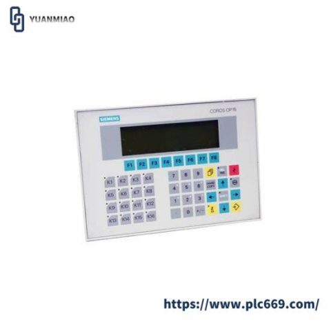 SIEMENS 6AV3515-1MA30 OP15/C1 Operator Panel: Advanced Control Solutions for Industrial Applications