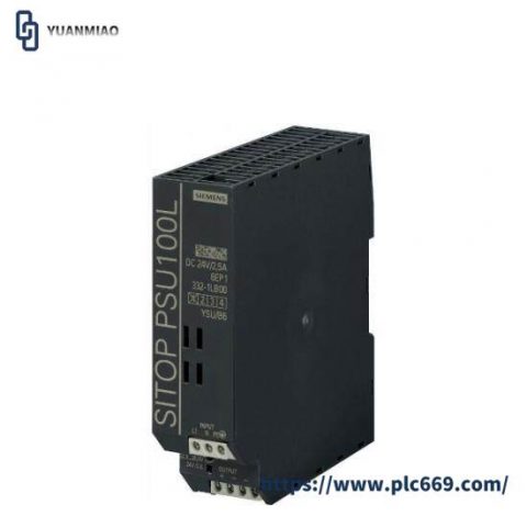 SIEMENS Power Supply 6EP1332-1LB00 DIN Rail Module, Designed for Industrial Automation