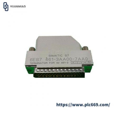 SIEMENS 6ES7461-3AA01-7AA0 Terminating Connector, Industrial Control Solutions