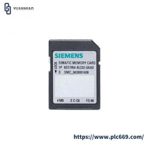 SIEMENS 6ES7954-8LC02-0AA0: High Performance Memory Card for Industrial Automation