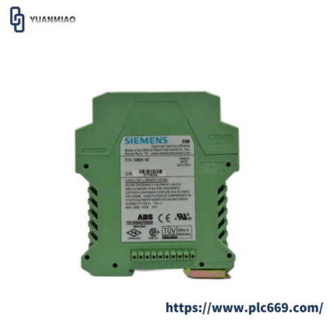 SIEMENS Moore 16804-42 Electrical Interface Module, High-performance Control Solutions