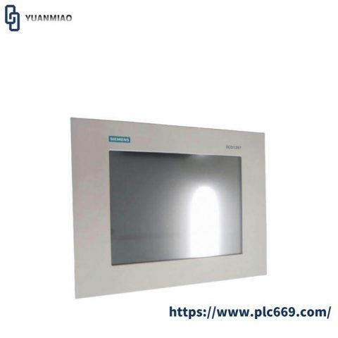 SIEMENS 6AV8100-0BB00-0AA1: High-Resolution LCD Monitor for Industrial Control Systems