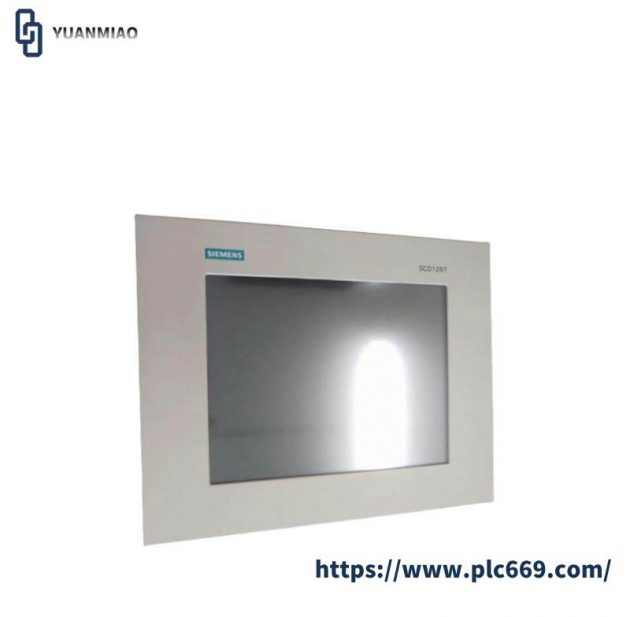 SIEMENS 6AV8100-0BB00-0AA1: High-Resolution LCD Monitor for Industrial Control Systems