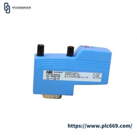 ABB BP910S 3BDS008520RO1 PROFIBUS-DP Connector, Industrial Control Electronics