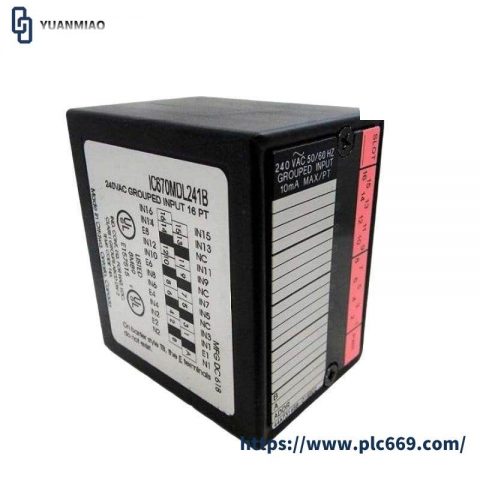 GE IC670MDL241 - 240VAC Input Module: Advanced Industrial Automation Solution